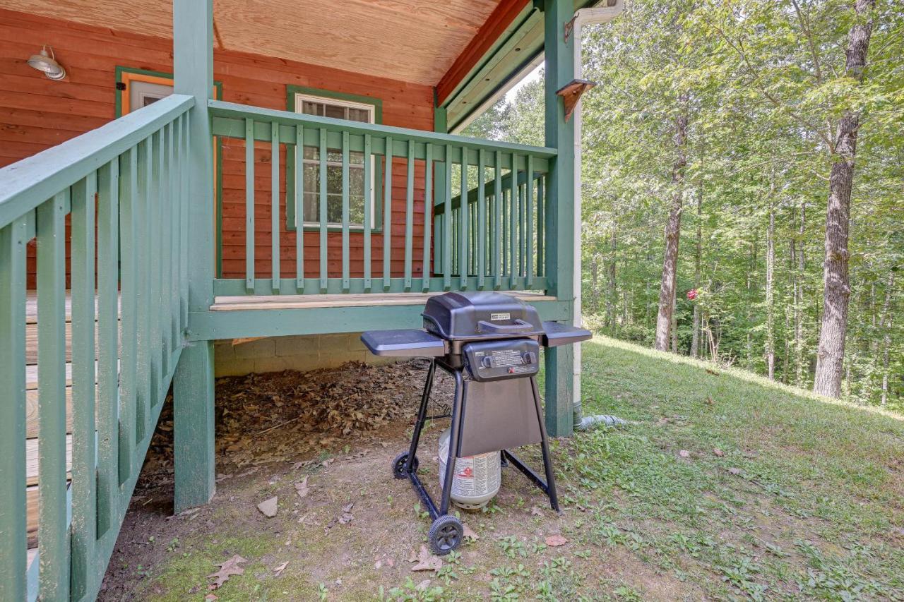 Smoky Mountain Cabin With Camping Area And Fire Pit! Whittier Exterior photo