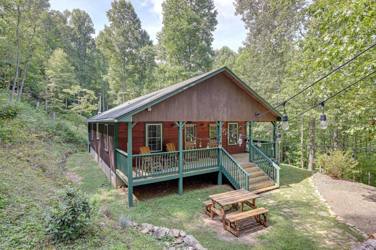 Smoky Mountain Cabin With Camping Area And Fire Pit! Whittier Exterior photo