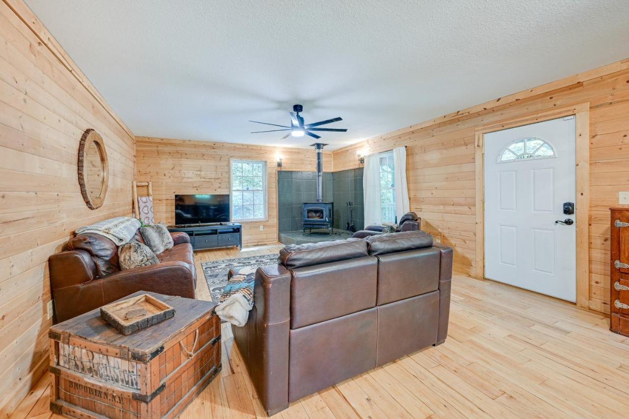 Smoky Mountain Cabin With Camping Area And Fire Pit! Whittier Exterior photo