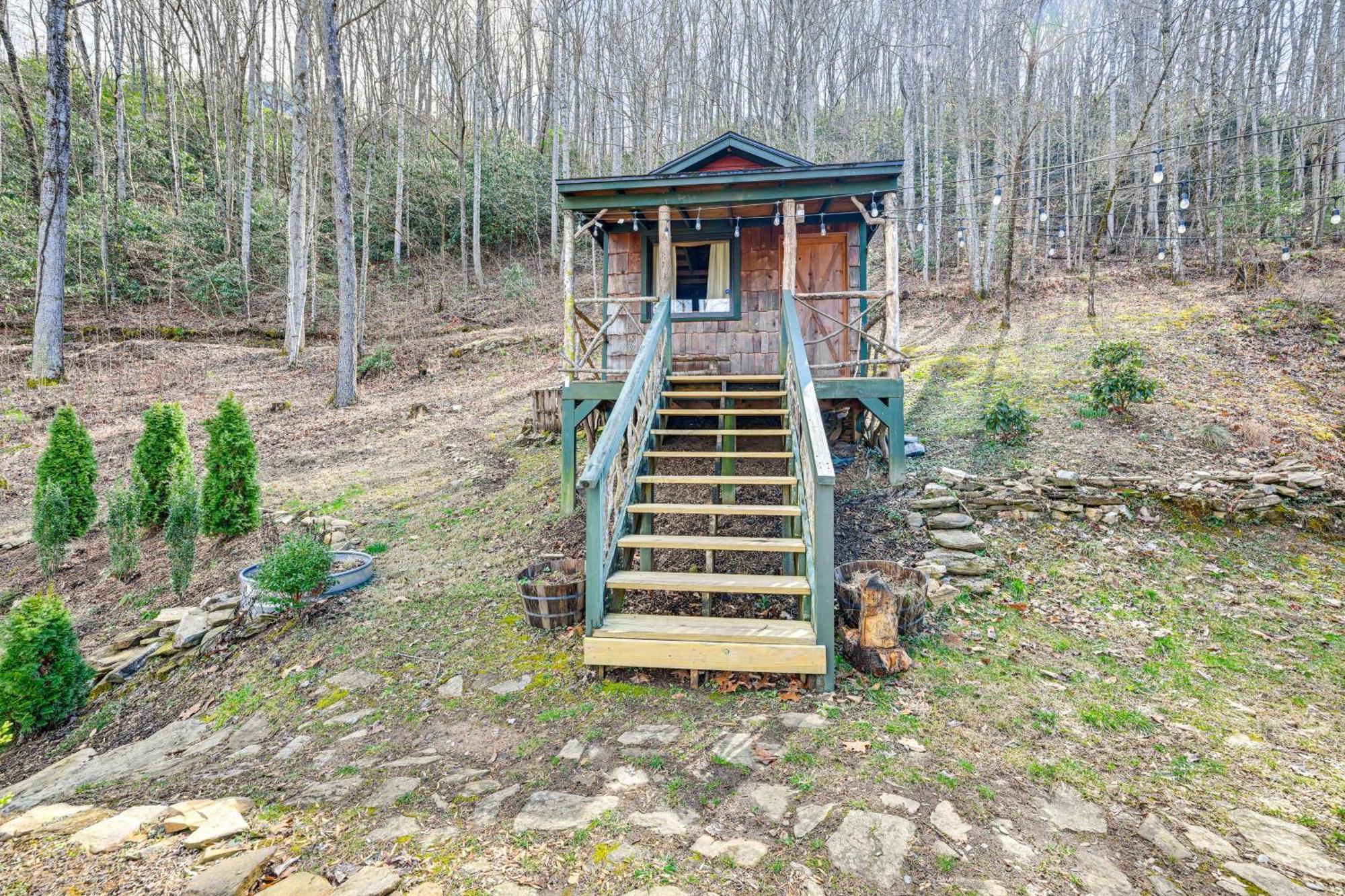 Smoky Mountain Cabin With Camping Area And Fire Pit! Whittier Exterior photo